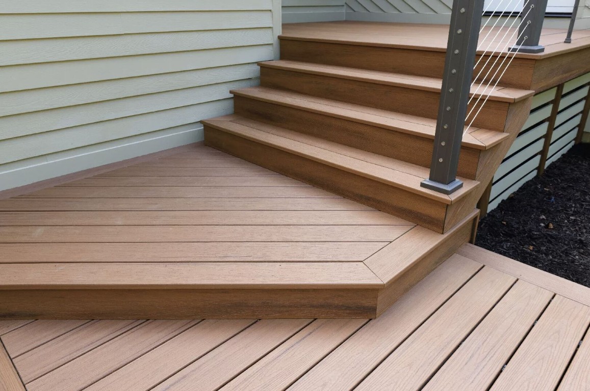 Deck railings and stairs installation for safety in Manchester, NH